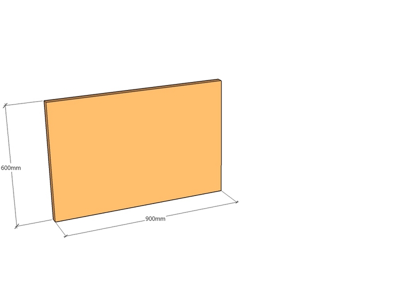 Corten Panel 900 x 600 x 3mm Top | cor-ten-steel.co.uk