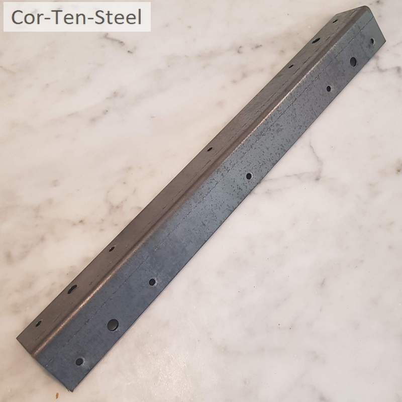 Corten steel corner joiner part